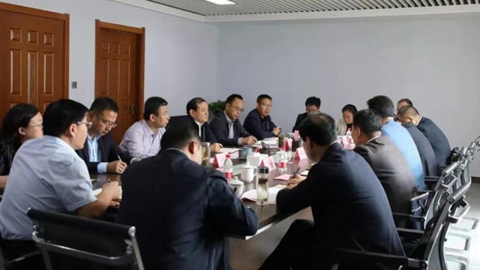 定西市市委副書記、市長戴超一行到訪甘肅文旅集團