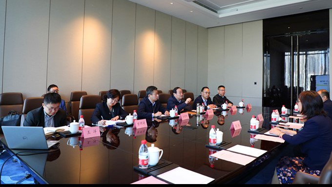 武威市委副書記、市長周偉一行與甘肅文旅集團(tuán)交流座談